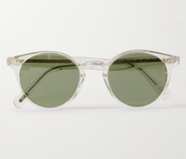 Romare Sonnenbrille mit rundem Rahmen aus Azetat
