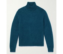 Mohair and Silk-Blend Rollneck Sweater