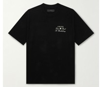 T-Shirt aus Baumwoll-Jersey mit Logoprint