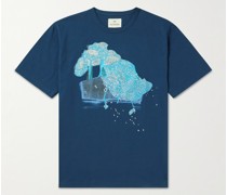 + Tom Hammick T-Shirt aus Biobaumwoll-Jersey mit Logoprint