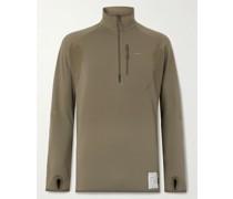 GhostFleece Polartec® Power Grid™ Laufsport-Oberteil mit kurzem Reißverschluss