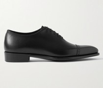 Melvin Oxford-Schuhe aus Leder mit Querkappe