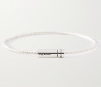 Le 7g Cable Armband aus glänzendem Sterlingsilber