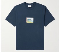 Amped T-Shirt aus Baumwoll-Jersey mit Print