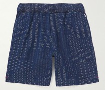 Louis Solo Pastiche Shorts aus Baumwoll-Jacquard mit geradem Bein