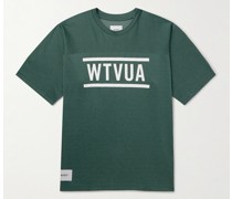 T-Shirt aus Jersey aus einer Baumwollmischung mit Print