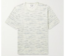 Frequency gestreiftes T-Shirt aus Baumwoll-Jersey