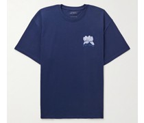 + Sig Zane T-Shirt aus Baumwoll-Jersey mit Logostickerei