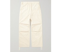 Takibi gerade geschnittene Hose aus Ripstop aus einer Baumwollmischung