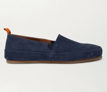 Loafers aus Veloursleder