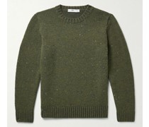 Pullover aus einer Donegal-Merinowoll-Kaschmirmischung