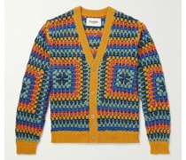 Sunburst Cardigan aus gehäkelter Baumwolle