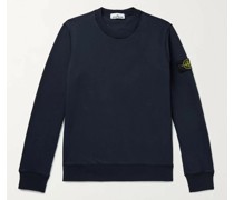 Logo-Appliquéd Loopback Cotton-Jersey Sweatshirt