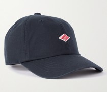 Baseballkappe aus Baumwoll-Twill mit Logostickerei