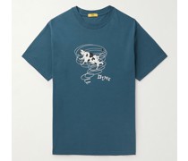Twister T-Shirt aus Baumwoll-Jersey mit Print