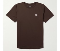 Laufsport-T-Shirt aus Stretch-Jersey mit Logoprint