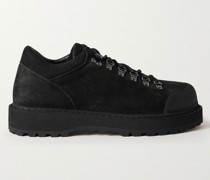 Cornaro Sneakers aus Veloursleder mit Gummibesatz