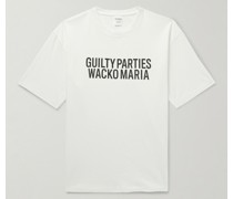 T-Shirt aus Baumwoll-Jersey mit Logoprint