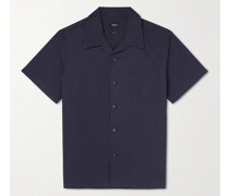 Faraway Camp-Collar Cotton-Poplin Shirt
