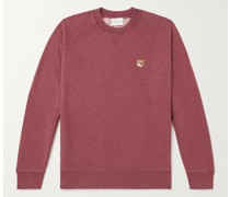 Logo-Appliquéd Cotton-Jersey Sweatshirt