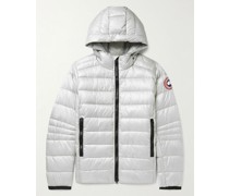 Crofton Slim-Fit Recycled Nylon-Ripstop Hooded Down Jacket