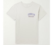 T-Shirt aus Baumwoll-Jersey mit Logoprint
