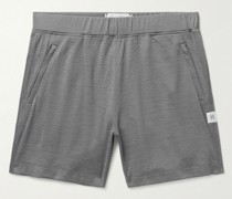 Gerade geschnittene Shorts aus Solotex®-Mesh
