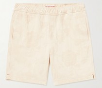 Louis gerade geschnittene Shorts aus Baumwoll-Jacquard