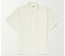 Ric Rac-Trimmed Cotton and Silk-Blend Shirt