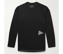 Sweatshirt aus Polartec® Power Dry® Jersey mit Logoprint