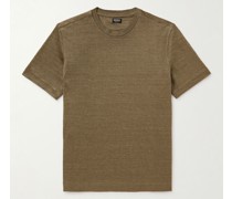 T-Shirt aus Leinen