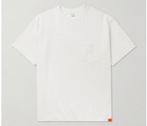 Oversized Logo-Appliquéd Cotton-Jersey T-Shirt