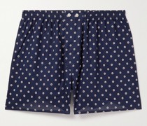 Nelson Boxershorts aus Baumwollpopeline mit Print