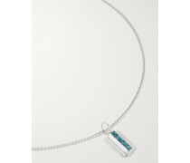 Vertigo Anhängerkette aus Silber mit blauen Topasen