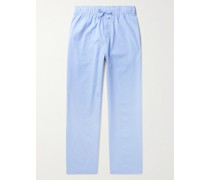 Organic Cotton-Poplin Pyjama Trousers