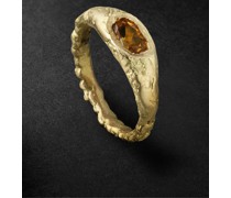 Recycled Gold Citrine Ring