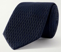 Krawatte aus einer Seidenmischung, 7 cm
