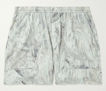 Bowline 5“ gerade geschnittene Shorts aus recyceltem Stretch-Ripstop mit Print