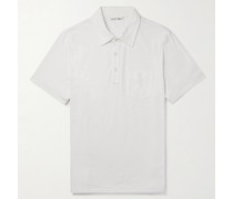 Polohemd aus Baumwoll-Jersey