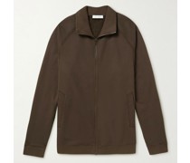 Sweatjacke aus Biobaumwoll-Jersey