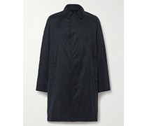 Verstaubarer Trenchcoat aus Twill