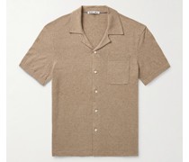 Aldrich Hemd aus einer Baumwoll-Hanfmischung mit Reverskragen