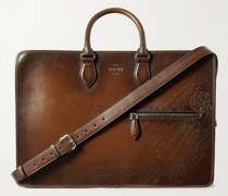 3 Nuits Neo Scritto Aktentasche aus Venezia-Leder