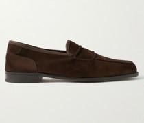 Bath Loafers aus Veloursleder