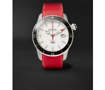Oracle I Automatic Chronometer 43mm Stainless Steel Watch with Rubber and Kevlar Straps