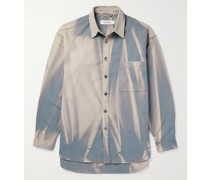 Gebleichtes Jeanshemd