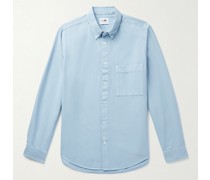 Arne Baumwollhemd mit Button-Down-Kragen