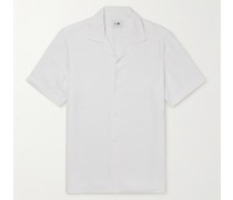 Miyagi Camp-Collar TENCEL™ Lyocell and Linen-Blend Shirt