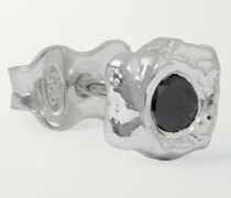 Ohrstecker aus Silber mit Diamant