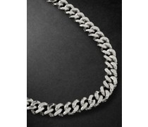 Spliced XL Silver Chain Necklace